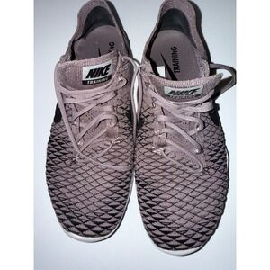 Nike Free TR Flyknit Training Running Shoes Women's Sz 8.5 Mauve Purple Light‎
